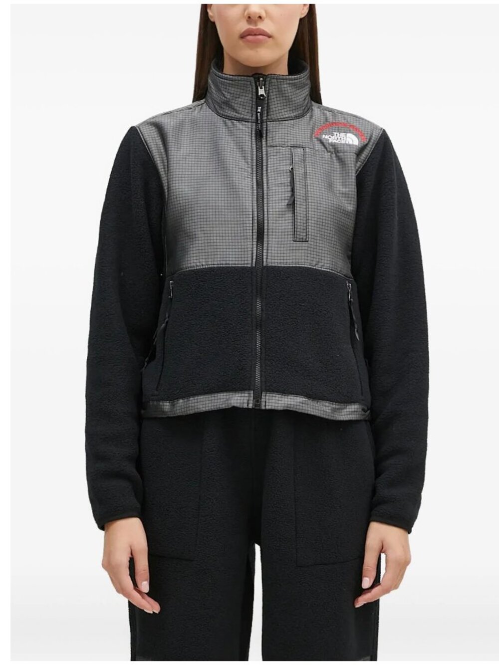 ✨ NWT The North Face Women's Retro Denali Jacket – Small – Black/Moonstone Grey